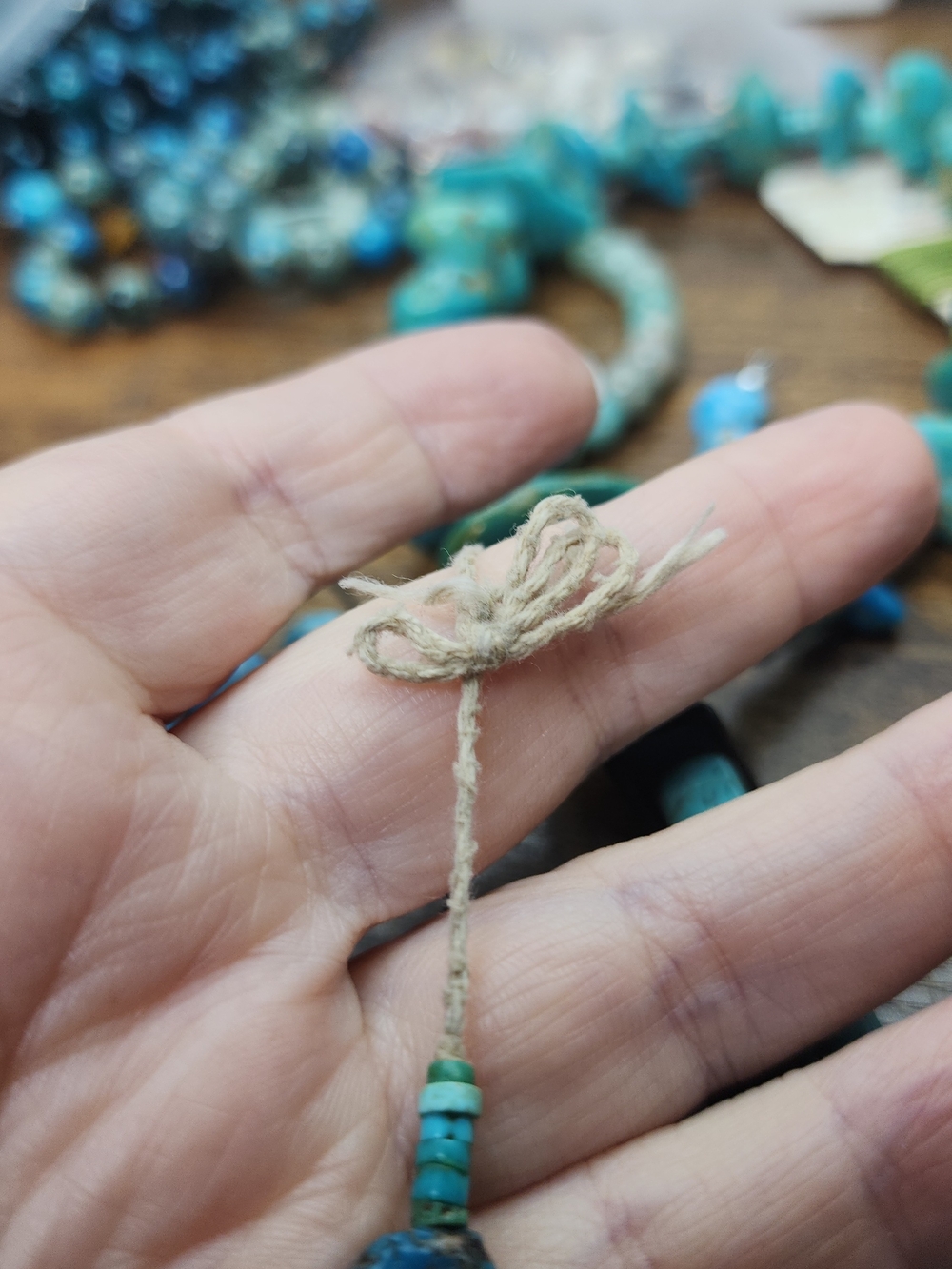 Turquoise 26 Inch Necklace - Picture 4 of 7